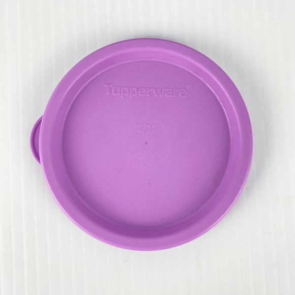 Tupperware Pink Tumblers Straight Sided 16oz Fuchsia Pink with Covers set of 6 - Picture 4 of 6